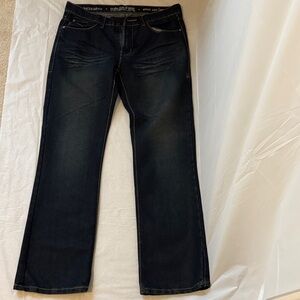Ring Of Fire Men’s Dark Boot Cut Jeans 32X32 Brand New Never Worn